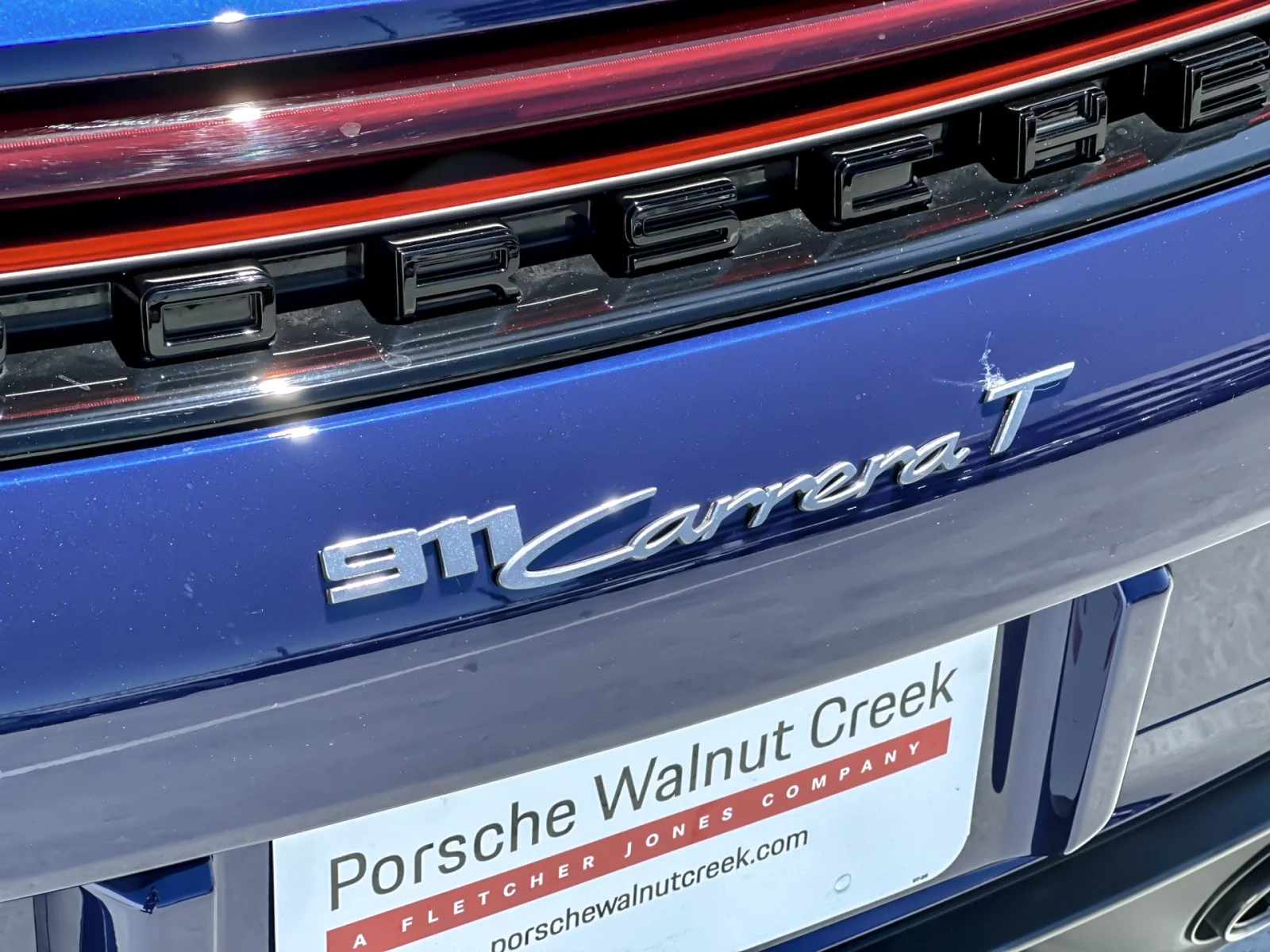 Used 2025 Gentian Blue Metallic Porsche Carrera T image 27