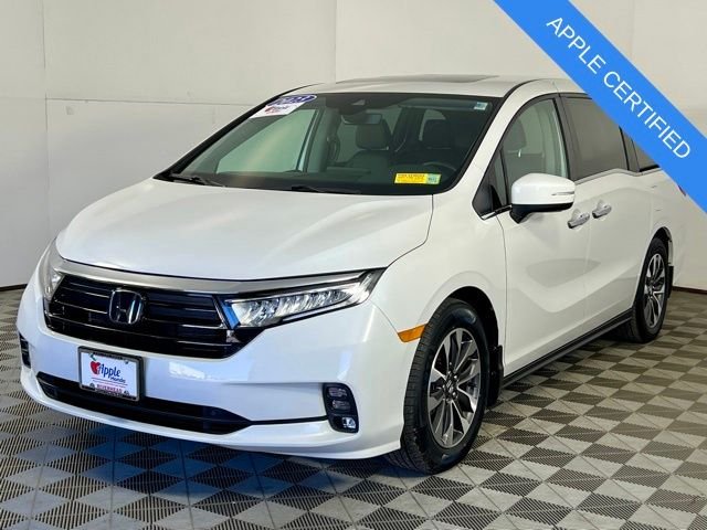 Used 2023 Platinum White Pearl Honda EX-L image 3
