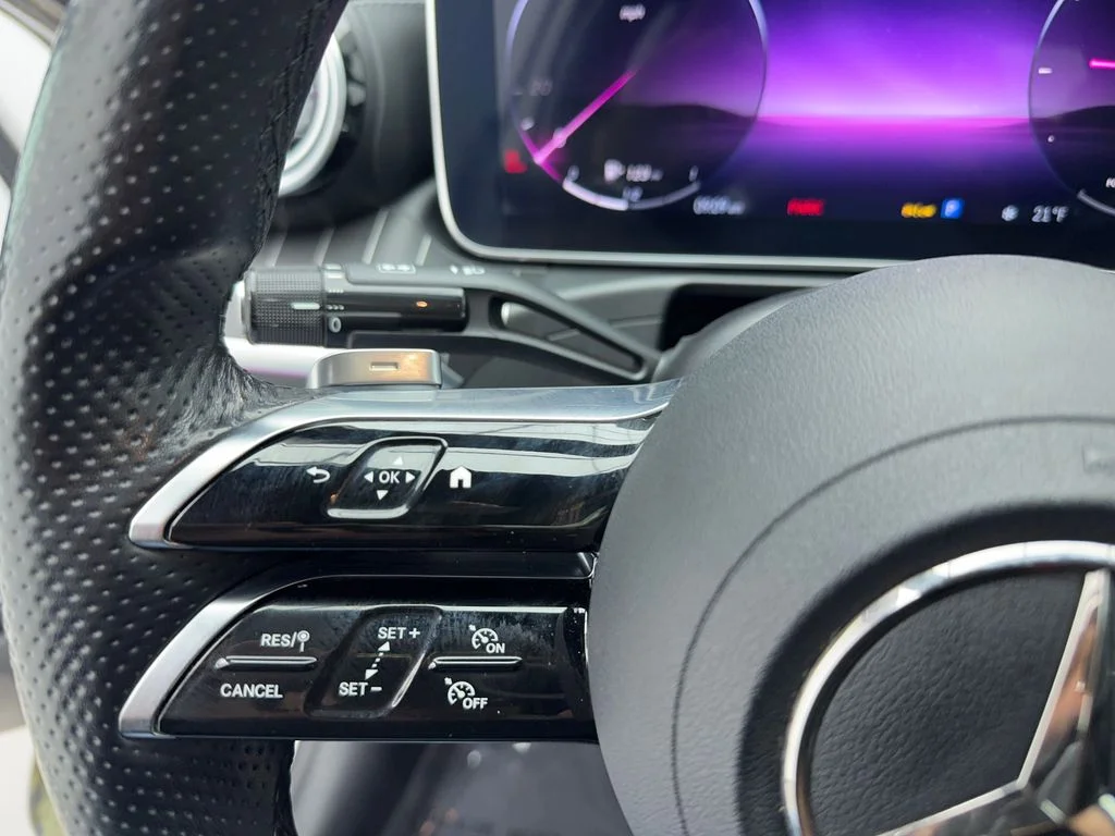 Used 2022 White Mercedes-Benz C 300 AMG® NIGHT PKG,NAV,CAM,PANO,BLIND SPOT image 21