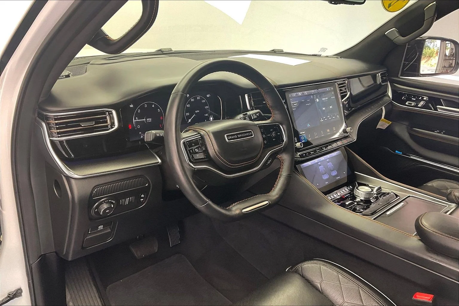 Used 2024 Bright White Clearcoat Jeep Series III image 13