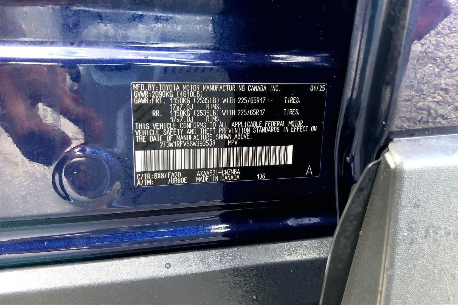 Used 2025 Blueprint Toyota XLE image 36
