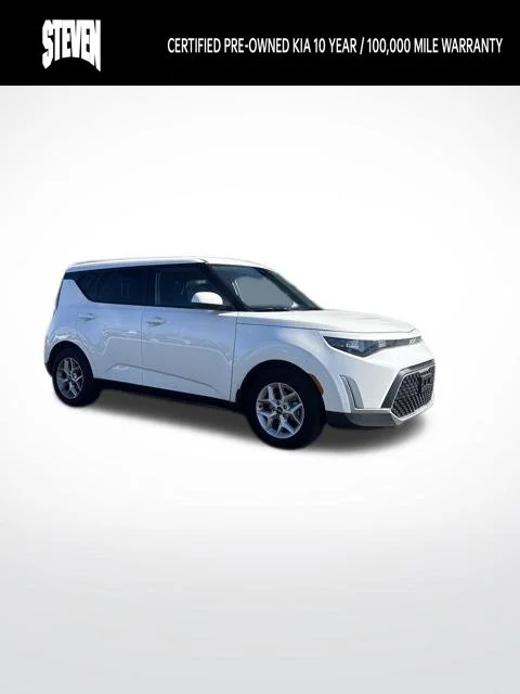 Used 2025 White Kia LX image 1