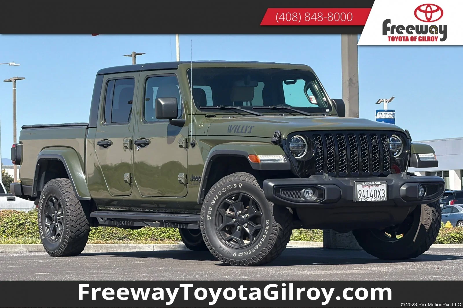 Used 2022 Green Jeep Willys image 1