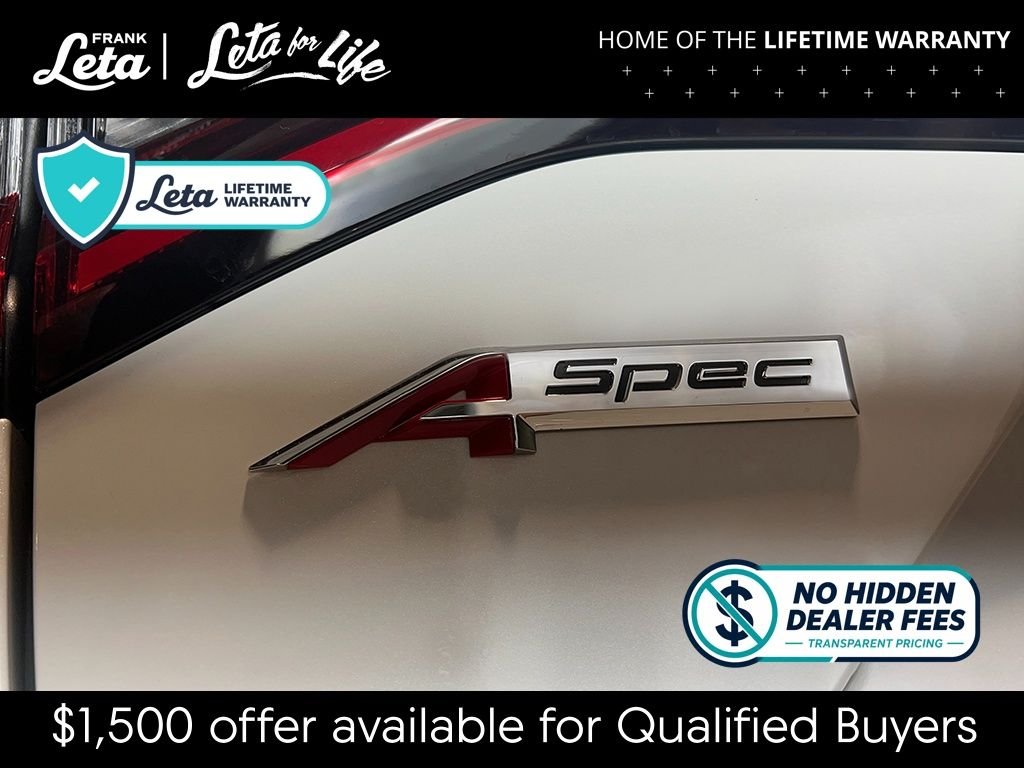 New 2026 Platinum White Pearl Acura w/A-Spec Package image 6