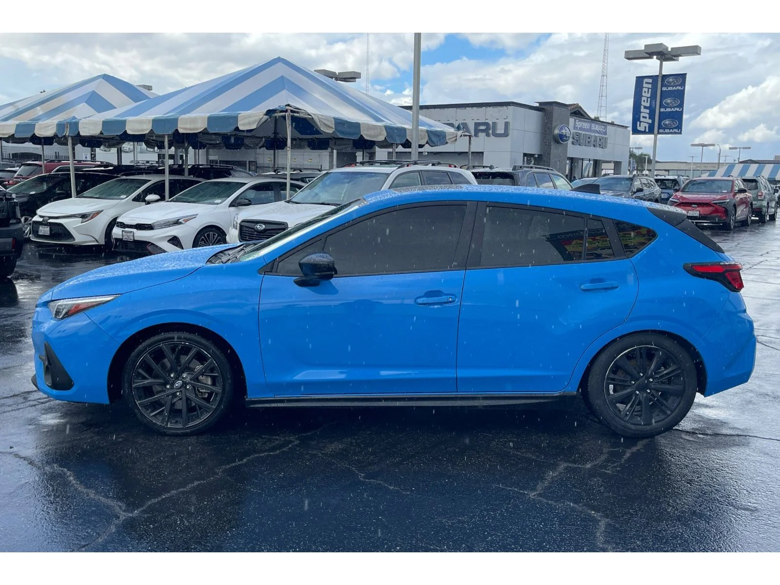 Used 2024 OASIS BLUE PEARL Subaru RS image 2