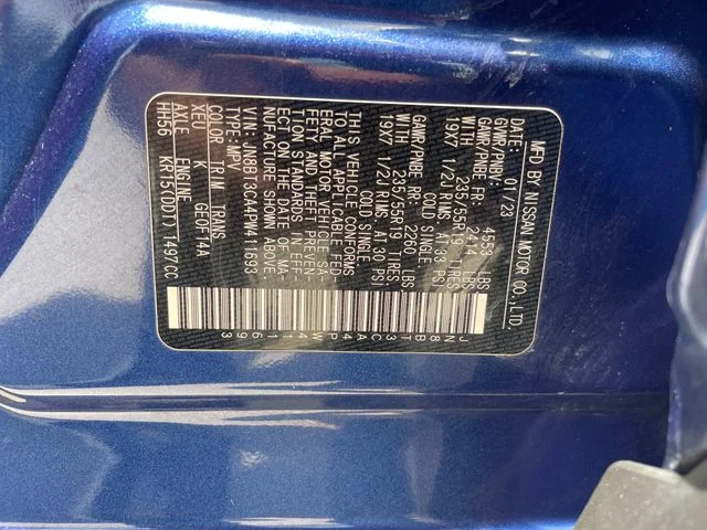 Used 2023 Blue Nissan SL image 30
