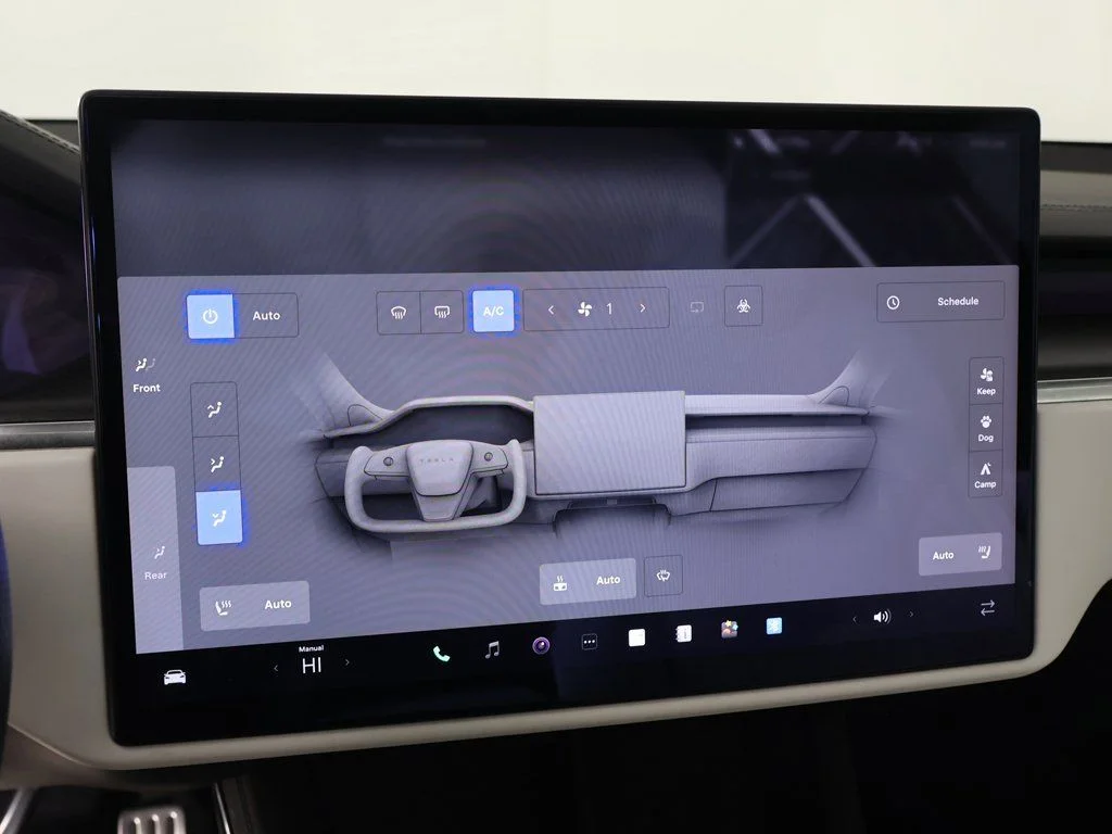 Used 2023 Blue Tesla Plaid image 41