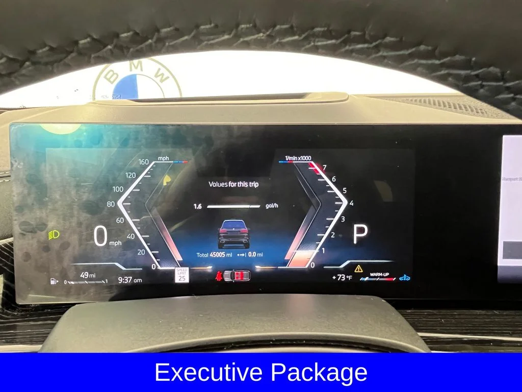 Certified Used 2025 Black Sapphire Metallic BMW xDrive40i image 4