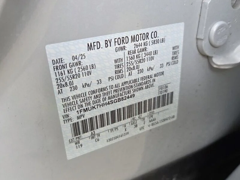 Certified Used 2025 White Ford Platinum image 7