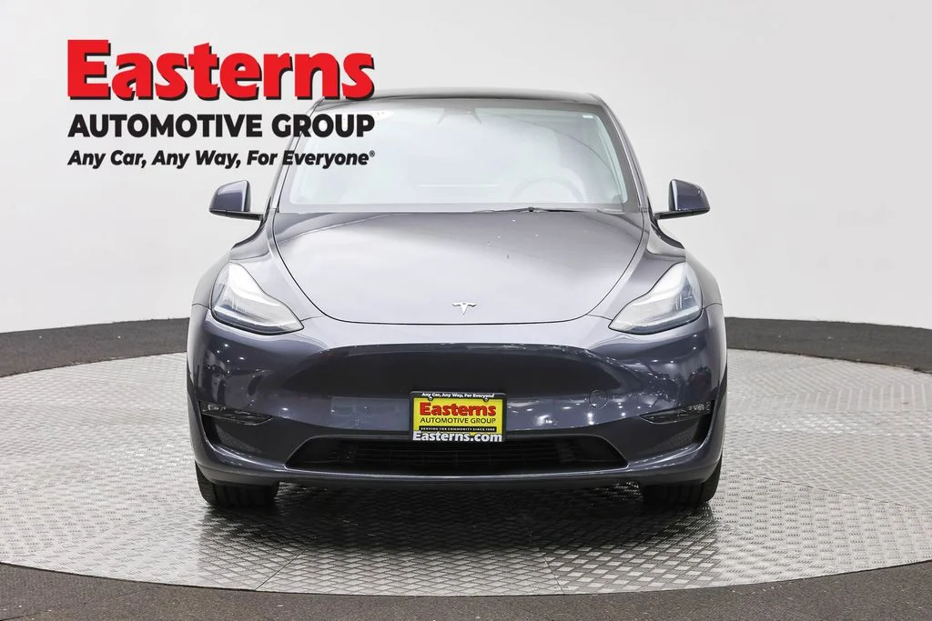 Used 2021 Gray Tesla Long Range image 2