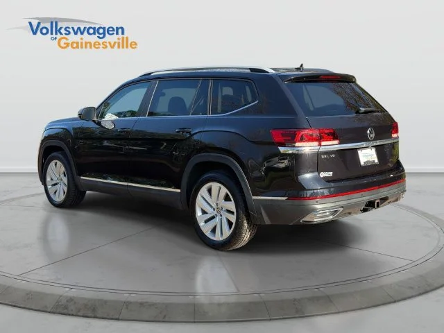 Used 2021 Deep Black Pearl Volkswagen 3.6L V6 SEL image 6