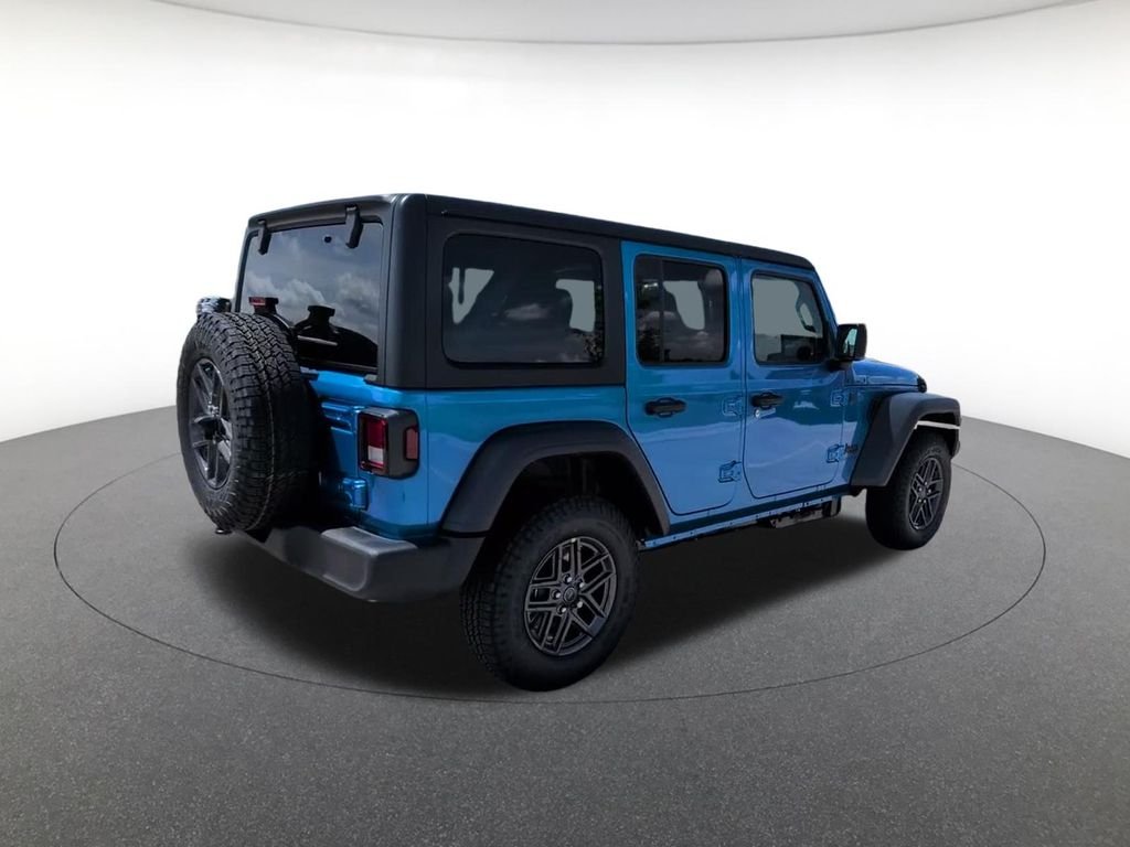 New 2026 Hydro Blue Pearl-Coat Exterior Paint Jeep Sport S image 7