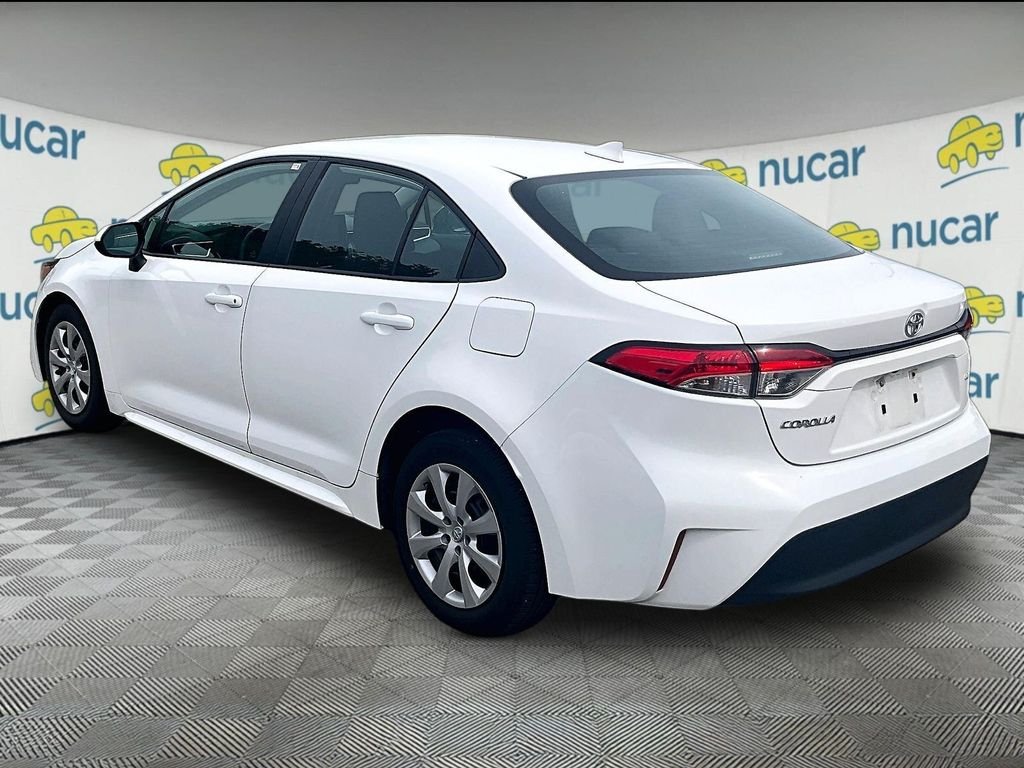 Used 2023 White Toyota LE image 5