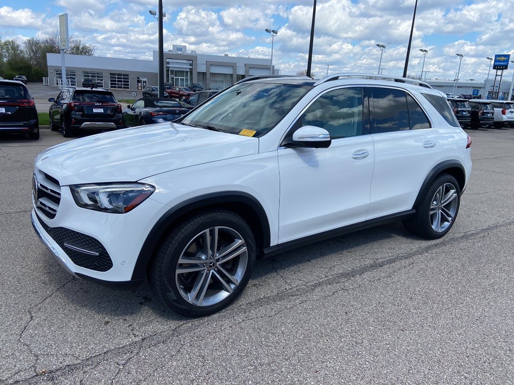 Certified Used 2022 WHITE Mercedes-Benz GLE 450 4MATIC® image 1