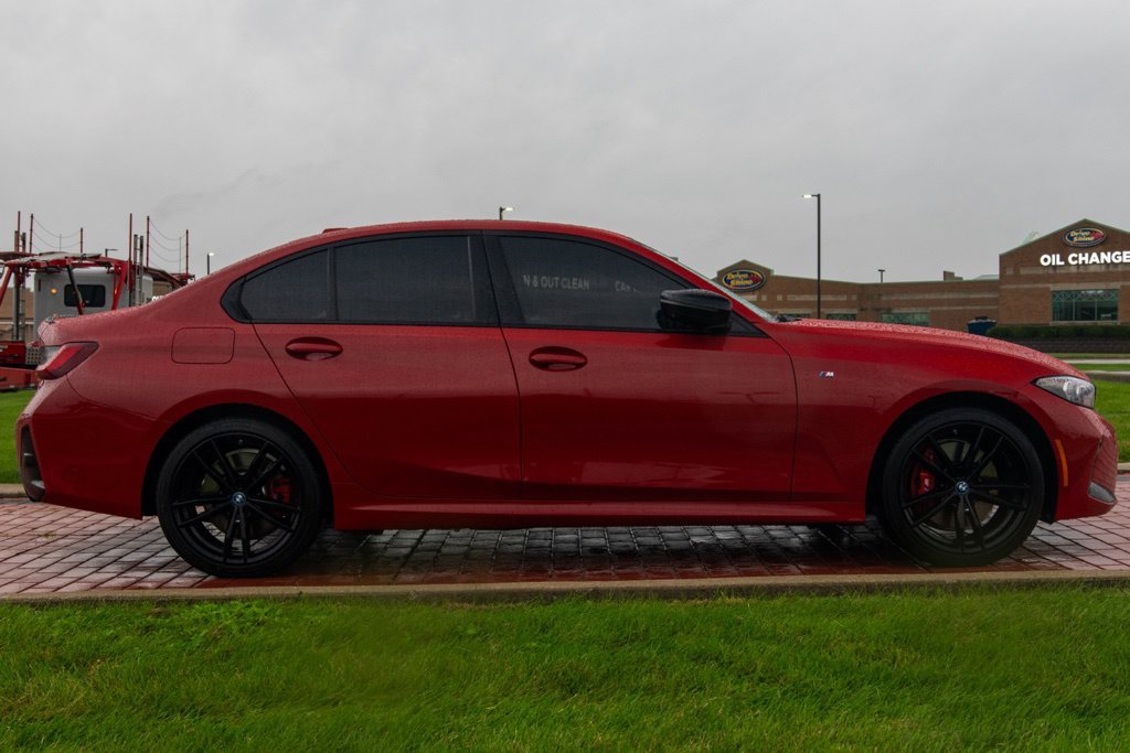 Used 2024 Melbourne Red Metallic BMW 330e xDrive image 10