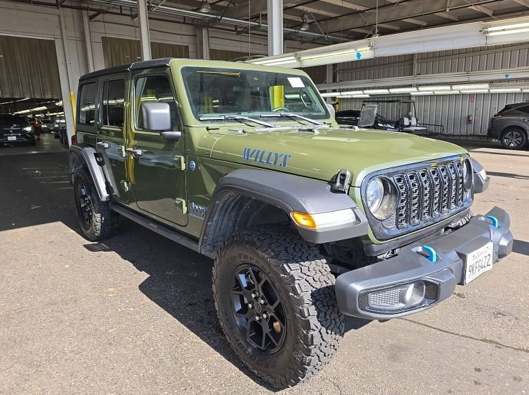 Used 2024 Green Jeep Willys 4xe image 4