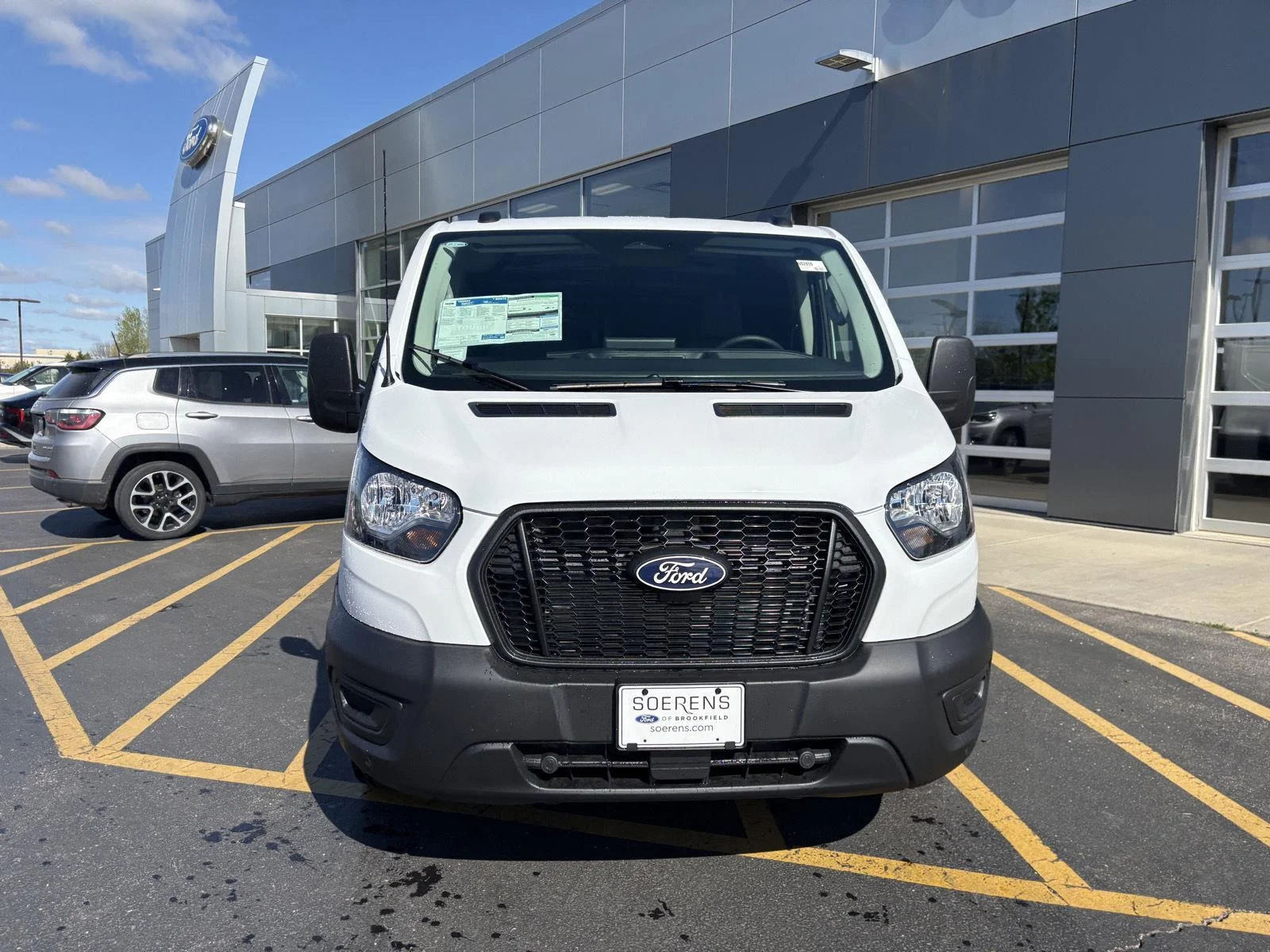 New 2026 Oxford White Ford Cargo Van image 2