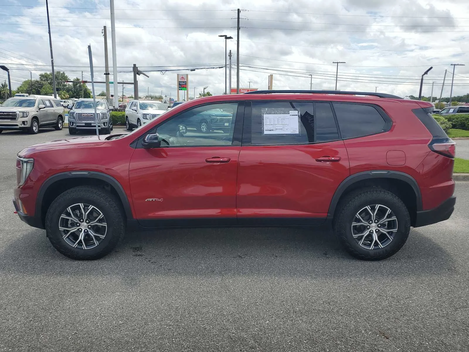 New 2026 Volcanic Red Tintcoat GMC AT4 image 2