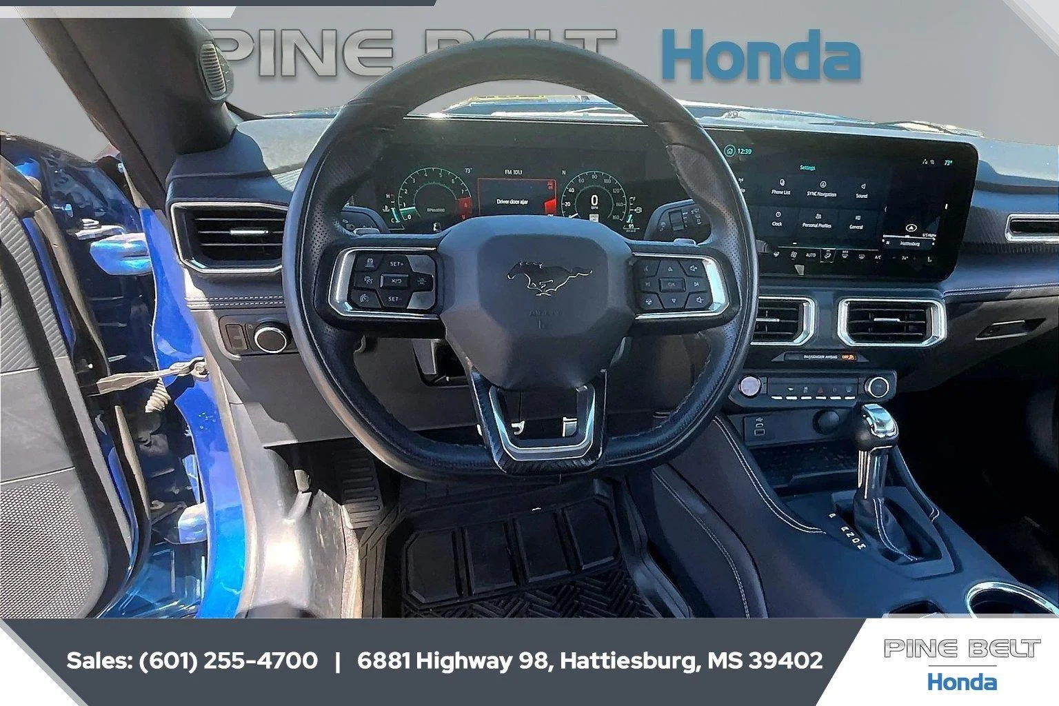 Used 2024 Atlas Blue Ford GT Premium image 5