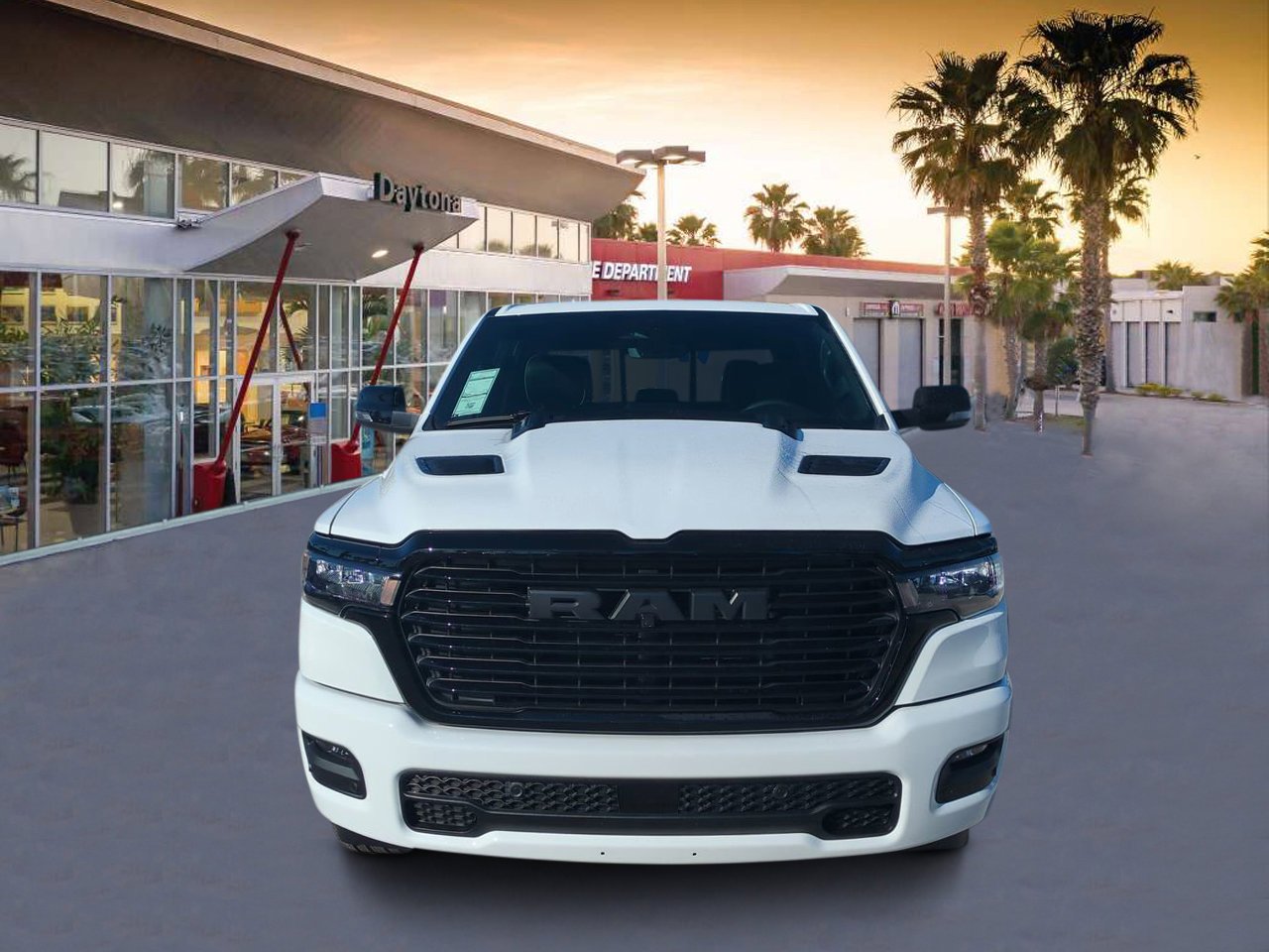 New 2026 Bright White Clearcoat RAM Laramie image 8