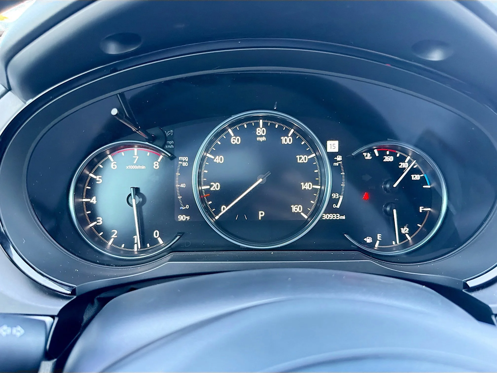 Used 2023 Deep Crystal Blue Mica Mazda Grand Touring image 42