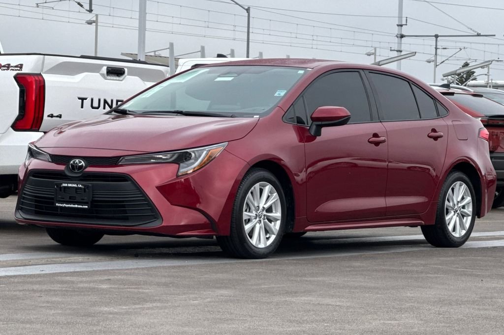 Certified Used 2024 Red Toyota LE image 8