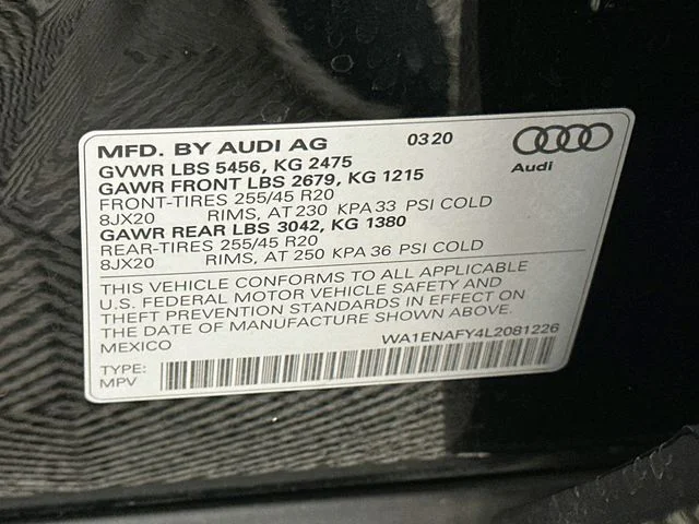 Certified Pre-Owned 2020 Audi Q5 Premium Plus