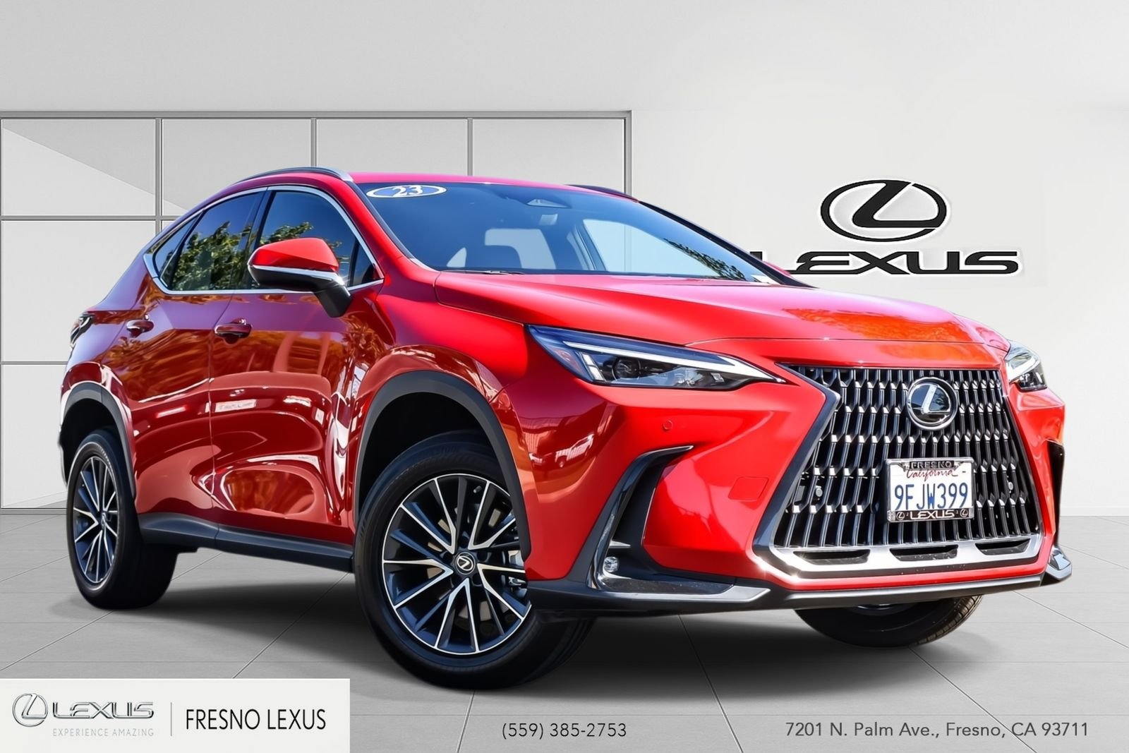 Certified Used 2023 MADDER RED Lexus 350 Premium image 1