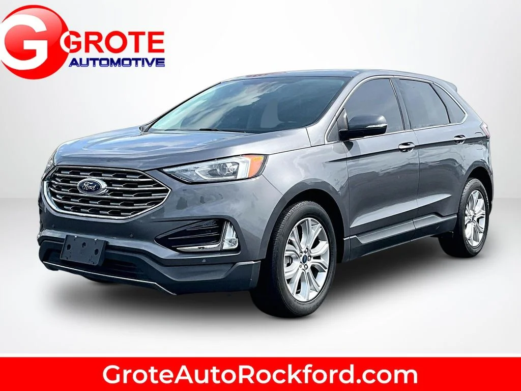 Used 2022 Gray Ford Titanium image 1
