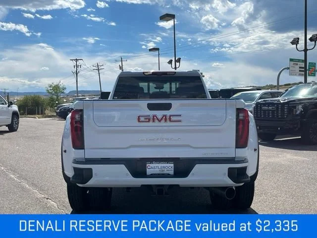 New 2026 Glacier White Tricoat GMC Denali DRW image 4