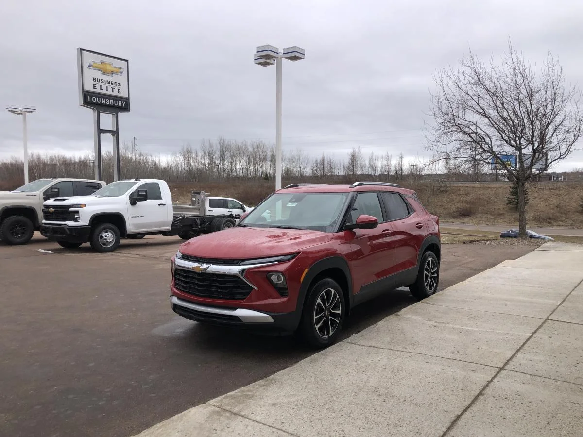 New 2026 Red Chevrolet Awd 4dr Lt image 4
