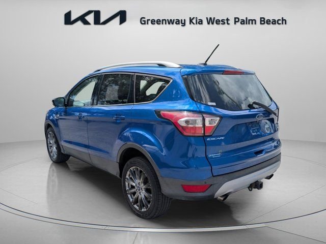 Used 2017 Blue Ford Titanium image 5