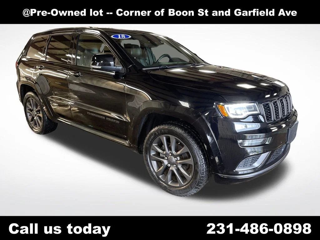 Used 2018 Black Jeep Overland image 7