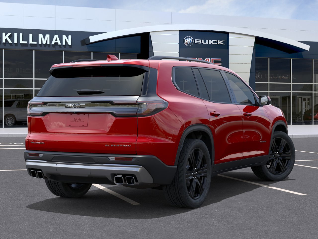 New 2026 Volcanic Red Tintcoat GMC Elevation image 4