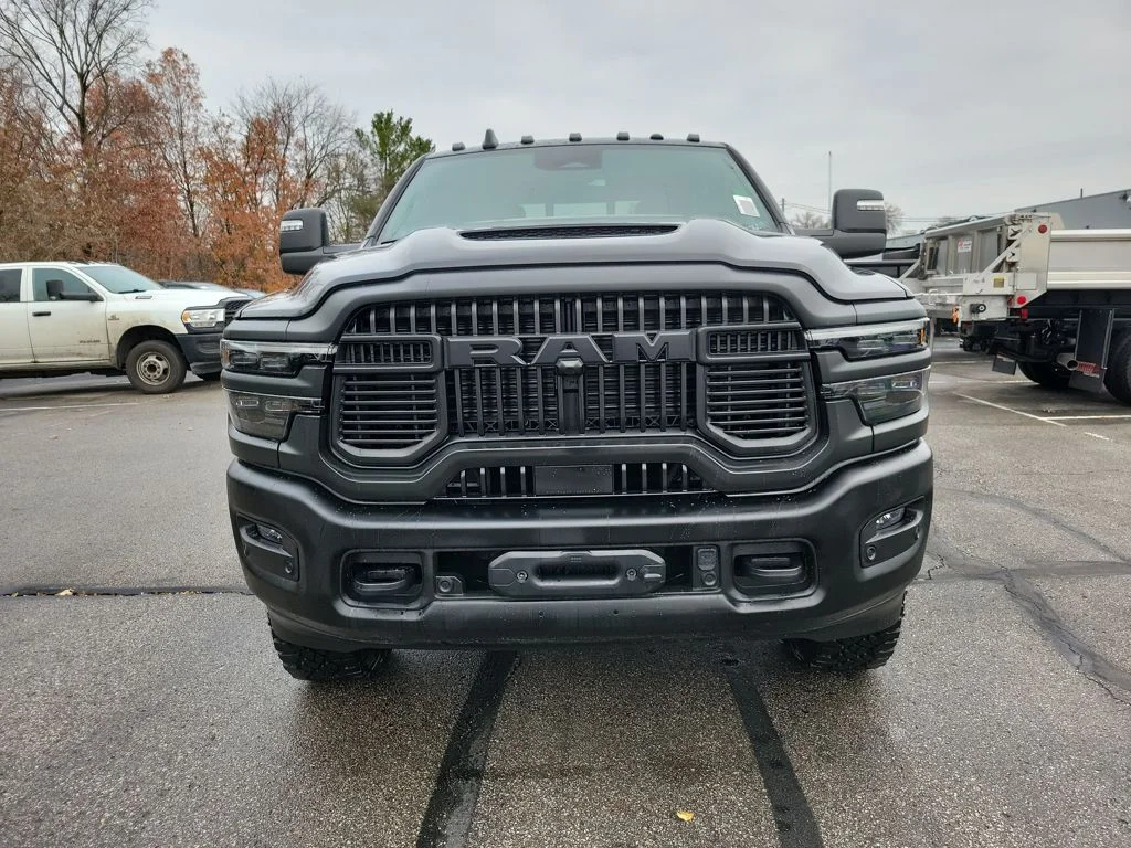 New 2026 Diamond Black Crystal Pearl-Coat Exterior Paint RAM Power Wagon image 3