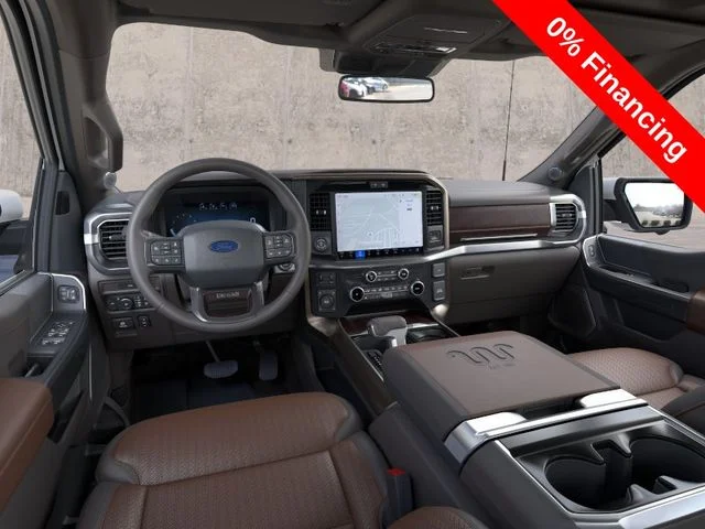 New 2026 Star White Metallic Tri-Coat Ford King Ranch image 9