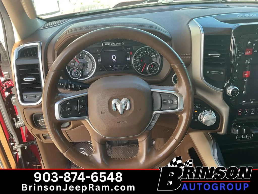 Used 2021 Delmonico Red Pearlcoat Ram Laramie image 16