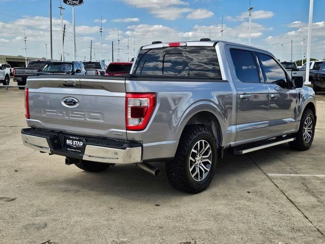 Used 2022 Iconic Silver Metallic Ford Lariat image 3
