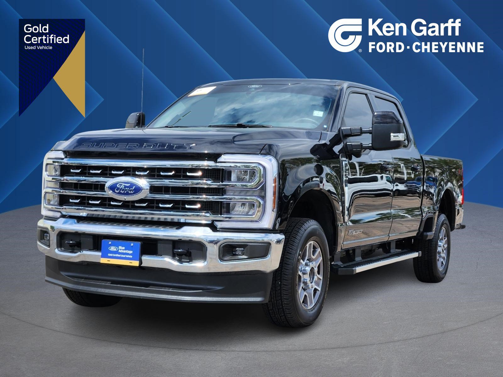Used 2026 Agate Black Metallic Ford LARIAT image 1