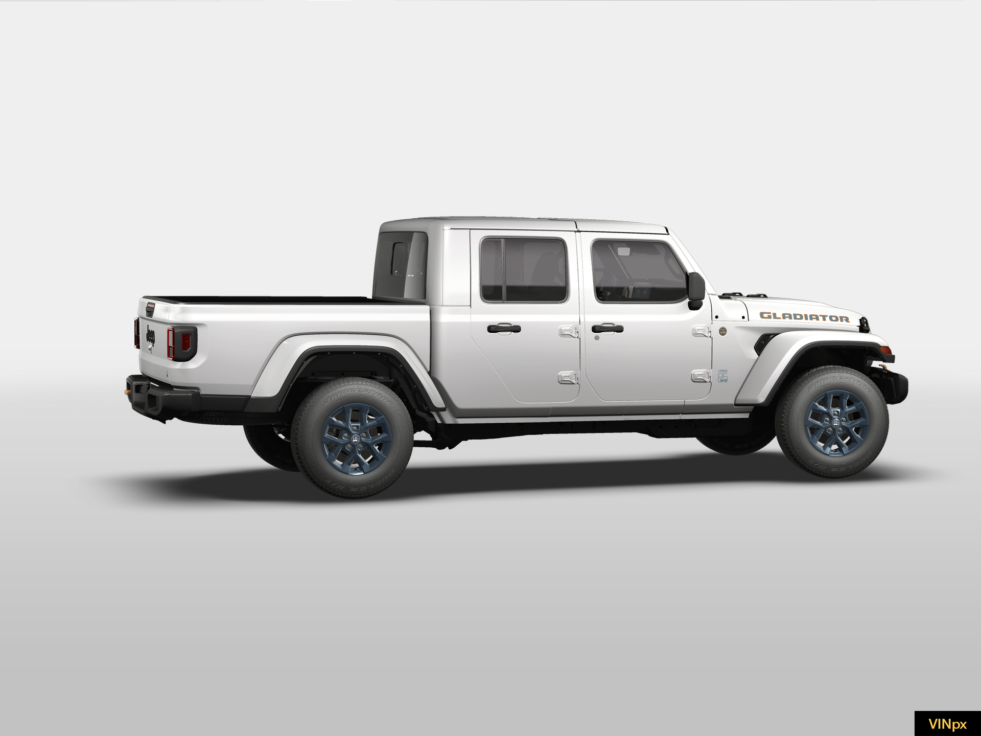 New 2026 Bright White Clear-Coat Exterior Paint Jeep 85th Anniversary Edition image 15