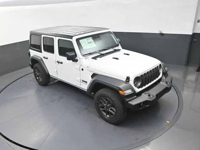 New 2026 Bright White Clearcoat Jeep Sport S image 12