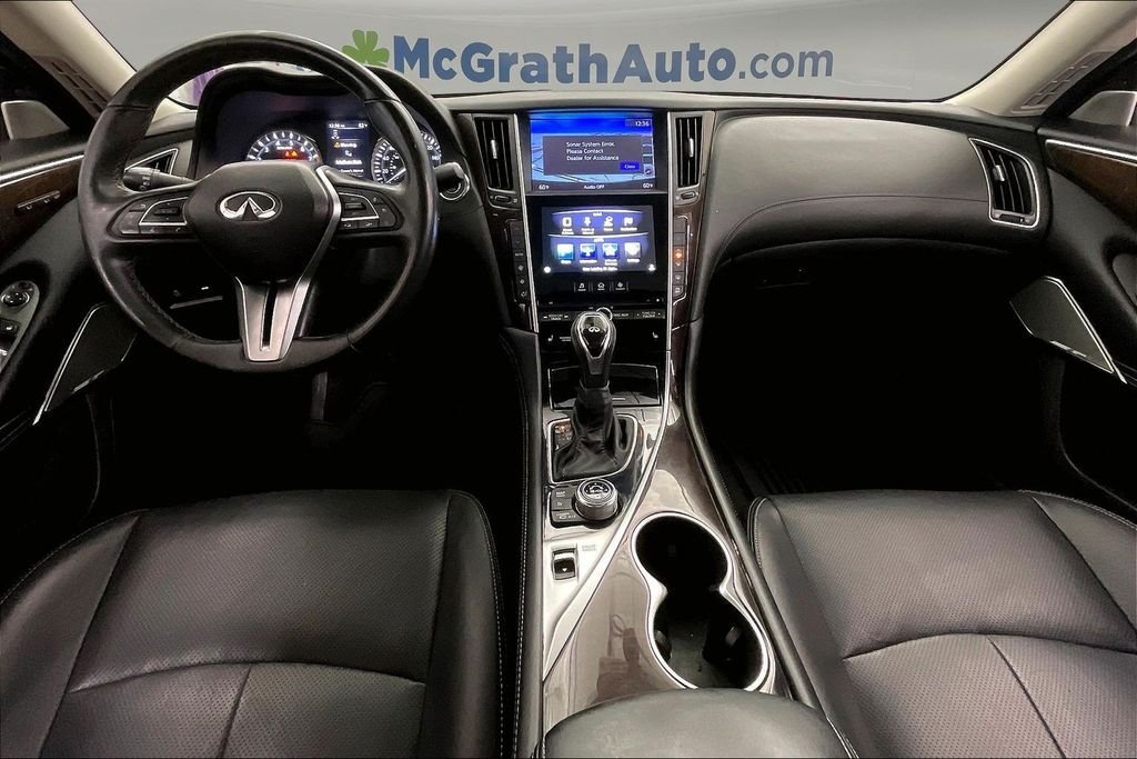 Used 2018 Black INFINITI 3.0t LUXE image 20