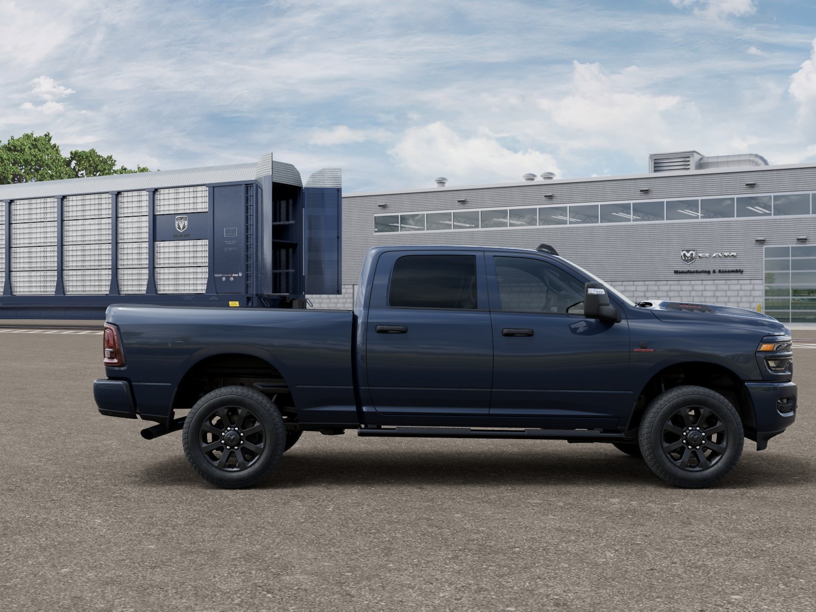 New 2027 Forged Blue Metallic Exterior Paint RAM Black Express image 12