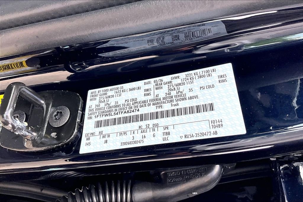 New 2026 Ford F-150 Lariat 4D SuperCrew