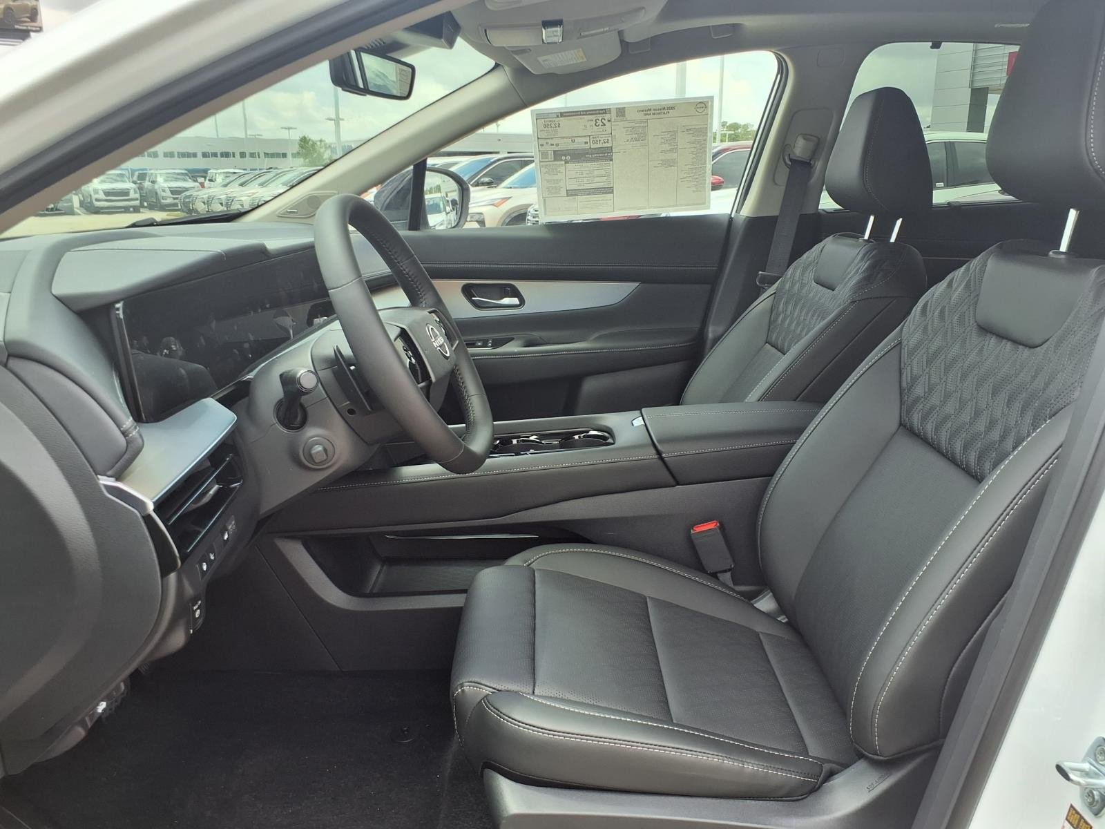 2026 Nissan Murano Platinum White at Robbins Nissan