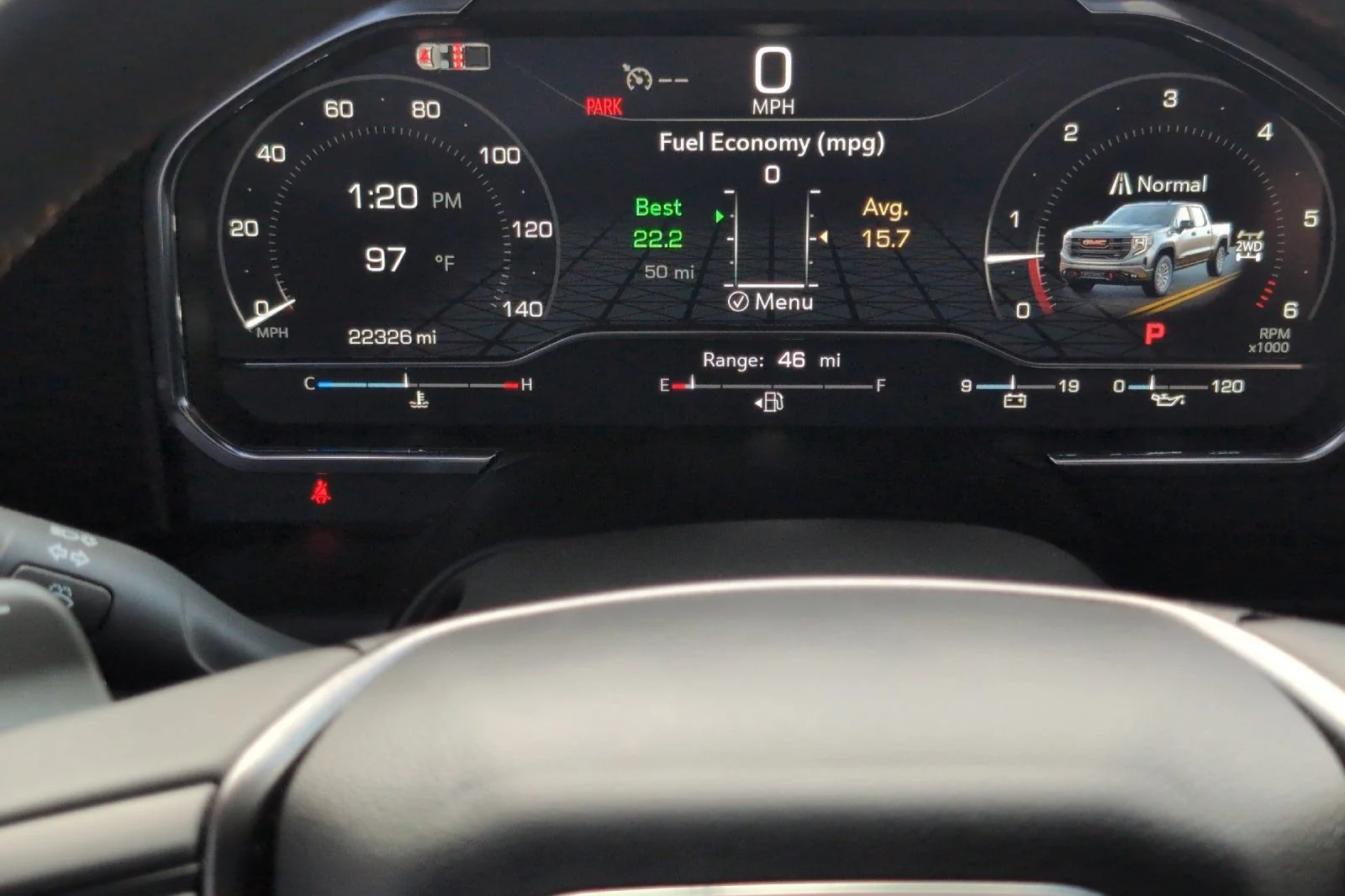 Used 2025 Thunderstorm Gray GMC AT4 image 25