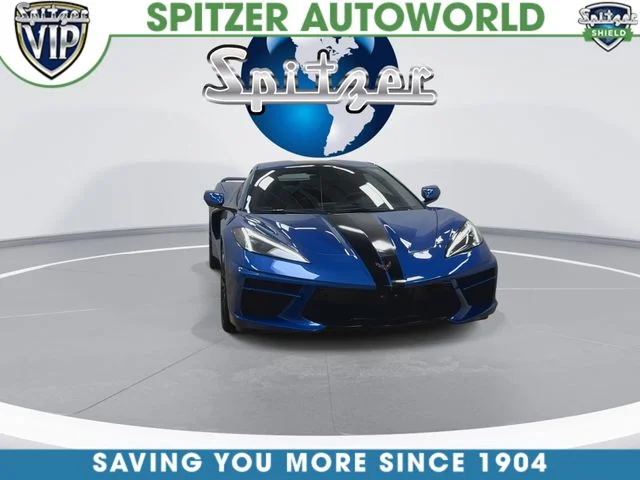 Used 2021 Blue Chevrolet Stingray image 4