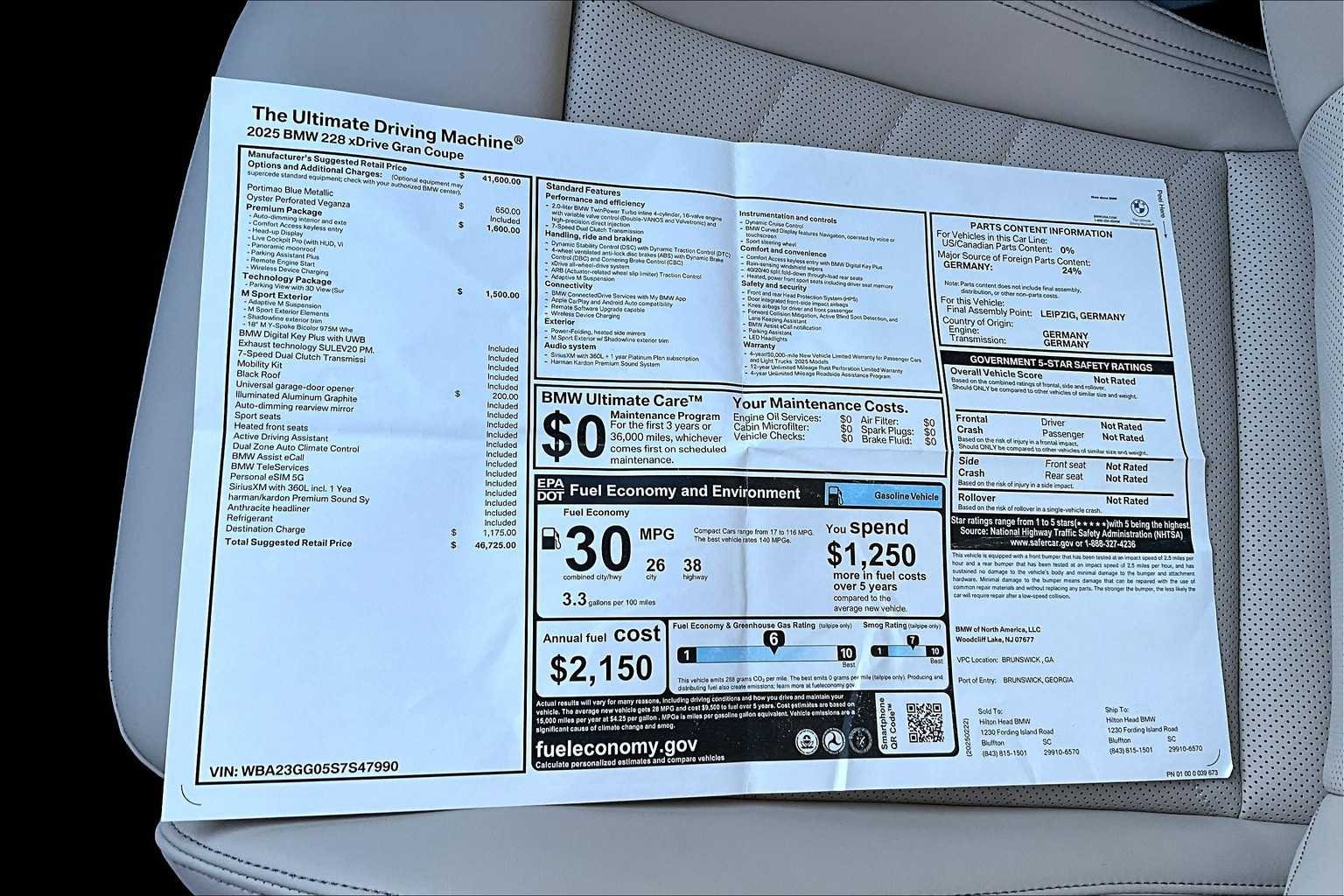 2025 BMW 2 Series 228 - Photo 18
