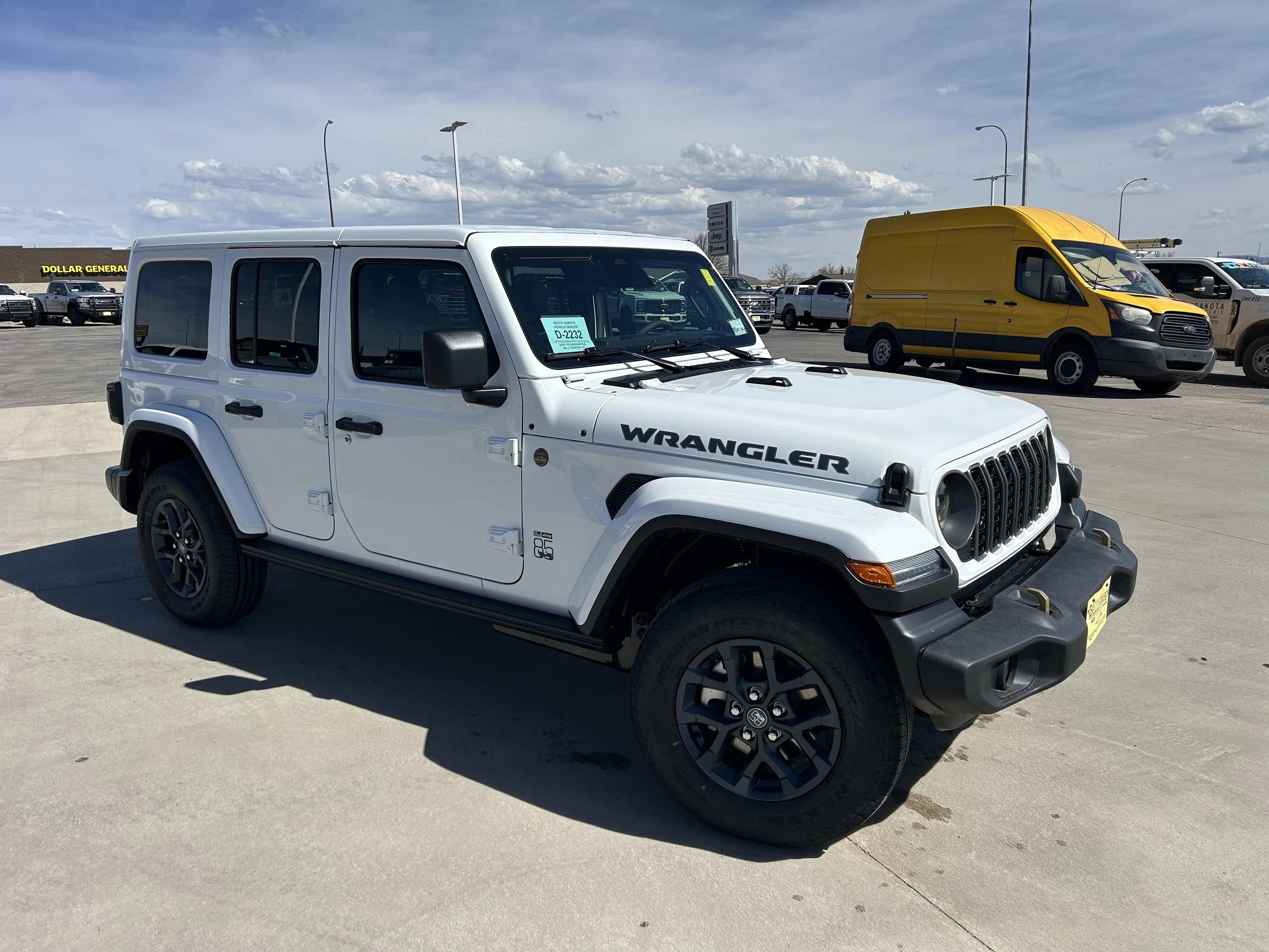 New 2026 Bright White Clear-Coat Exterior Paint Jeep 85th Anniversary image 4