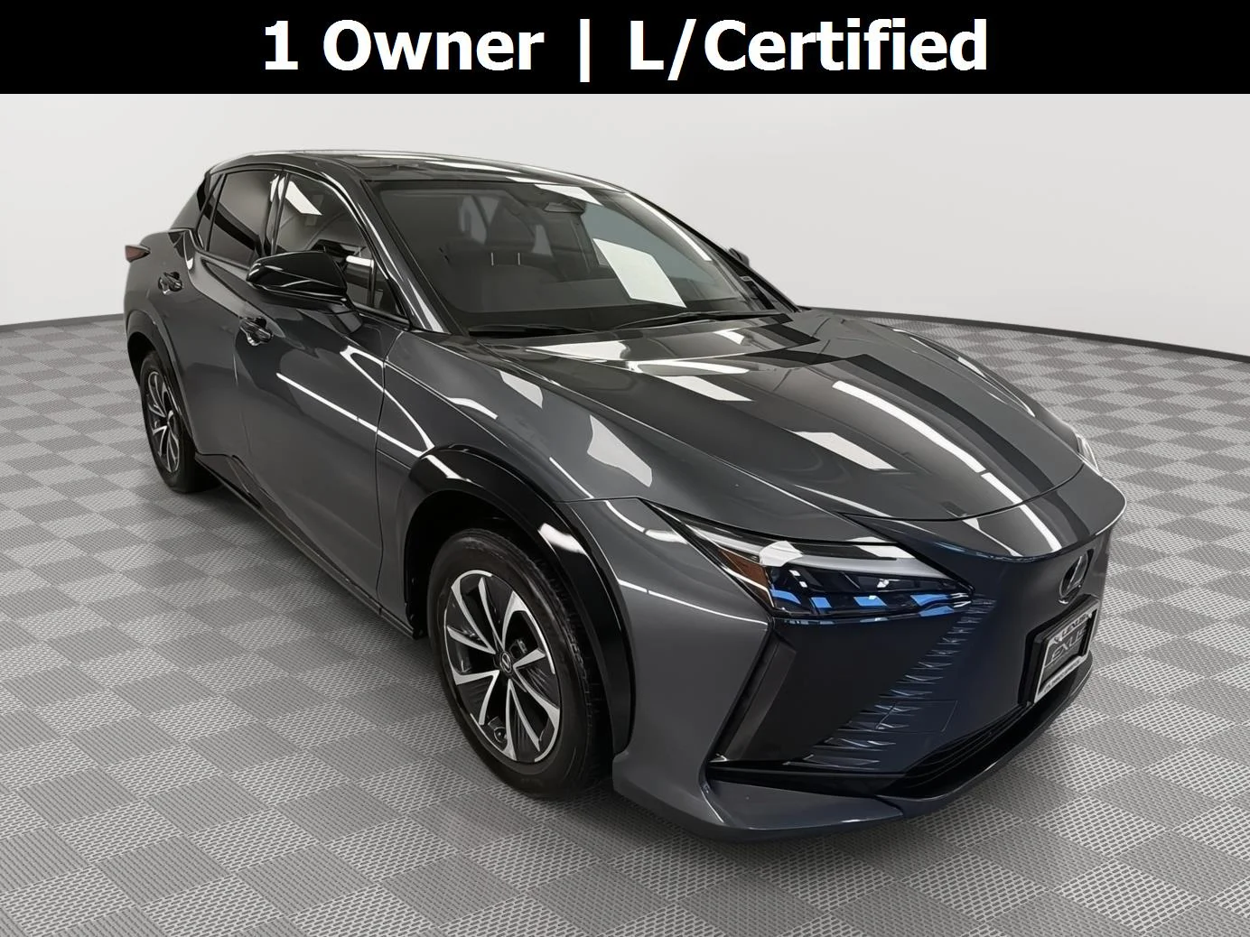 Certified Used 2024 Cloudburst Gray Lexus RZ 450e Premium image 1